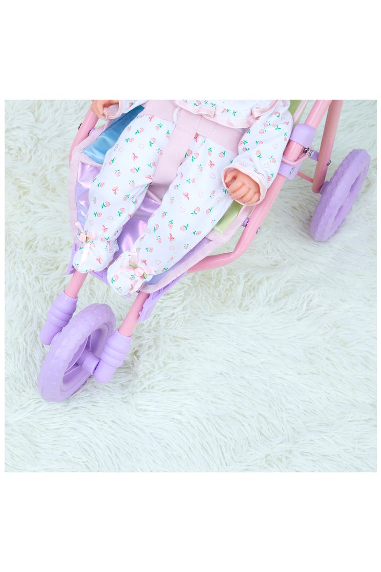 Olivia's Little World Magical Dreamland Baby Doll Jogging Stroller, Alternate, color, IRIDESCENT