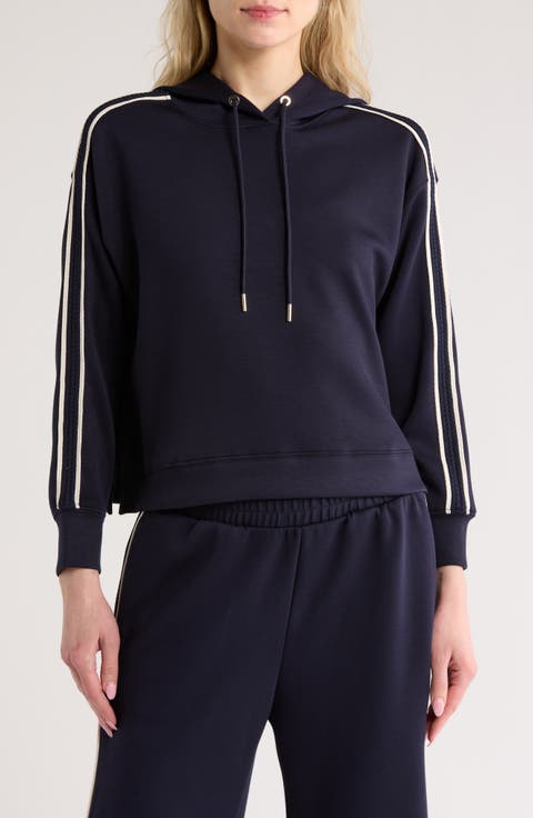 Braided Trim Hoodie