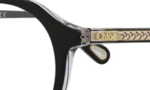 Chloé 47mm Round Optical Glasses In Multi