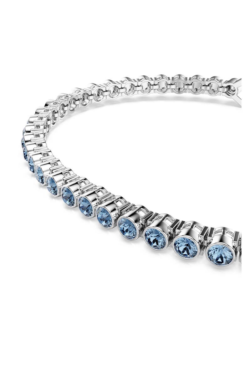 Imber Bezel Set Crystal Tennis Bracelet, Alternate, color, BLUE