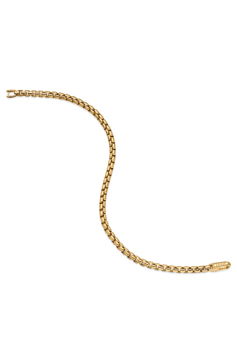 David Yurman Bel Aire Chain Bracelet in 18K Yellow Gold, 4mm, Alternate, color, Gold