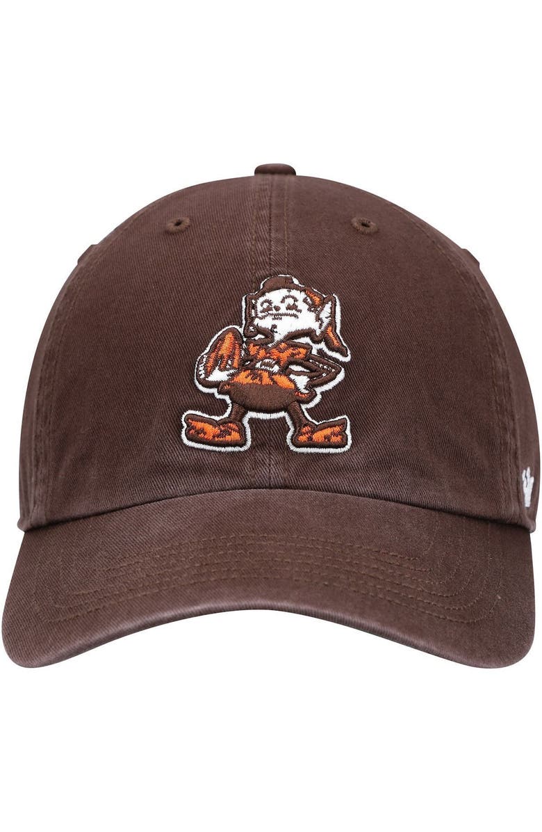 '47 Men's '47 Brown Cleveland Browns Brownie The Elf Legacy Franchise Fitted Hat, Alternate, color, 