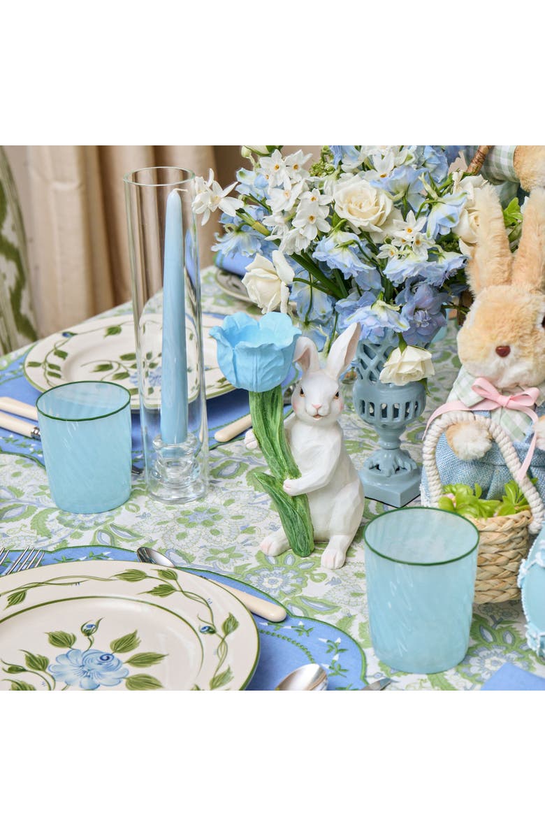 Mrs. Alice Claudia Hurricane Glass Candle Holders, Alternate, color, Clear