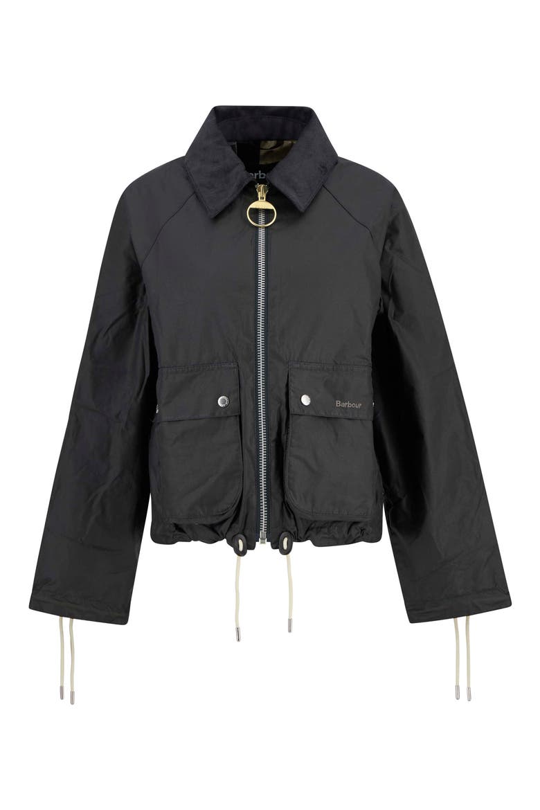Marron Waxed Cotton Jacket, Alternate, color, GREY/ DRESS