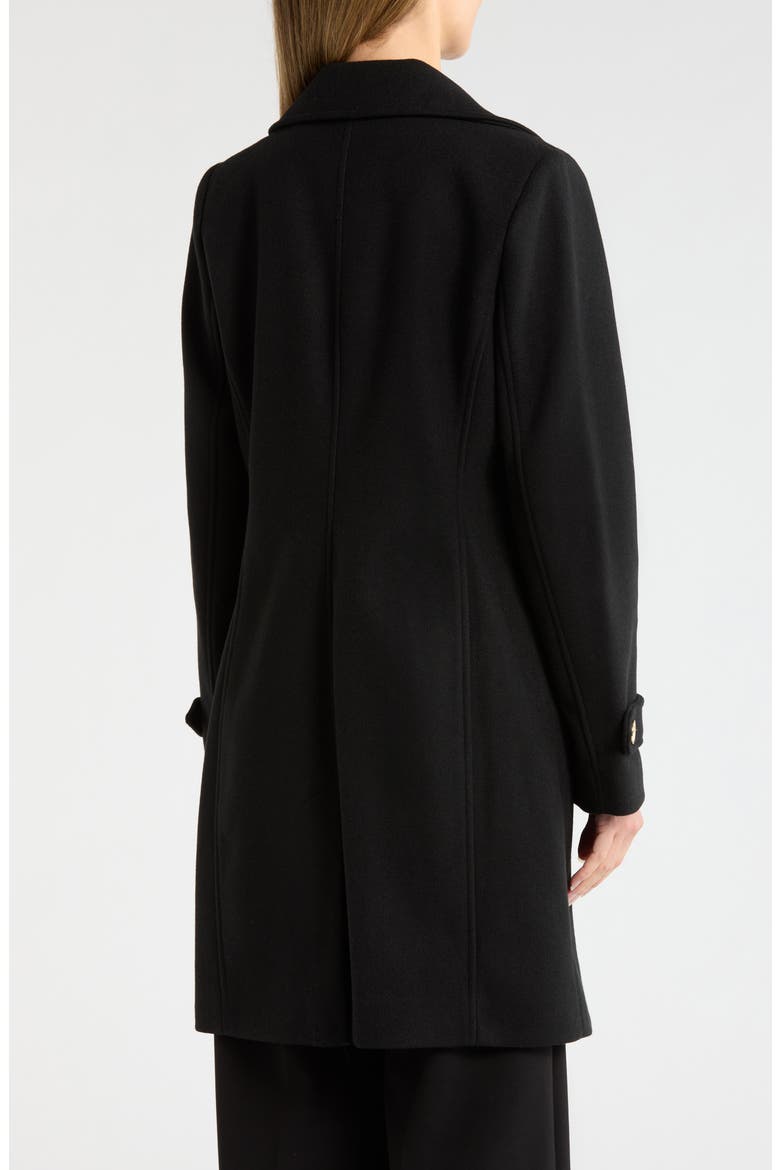 Notch Lapel Coat, Alternate, color, BLACK