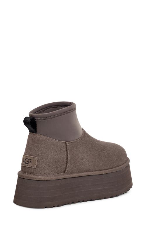 Ugg ® Classic Mini Dipper Platform Boot In Gray