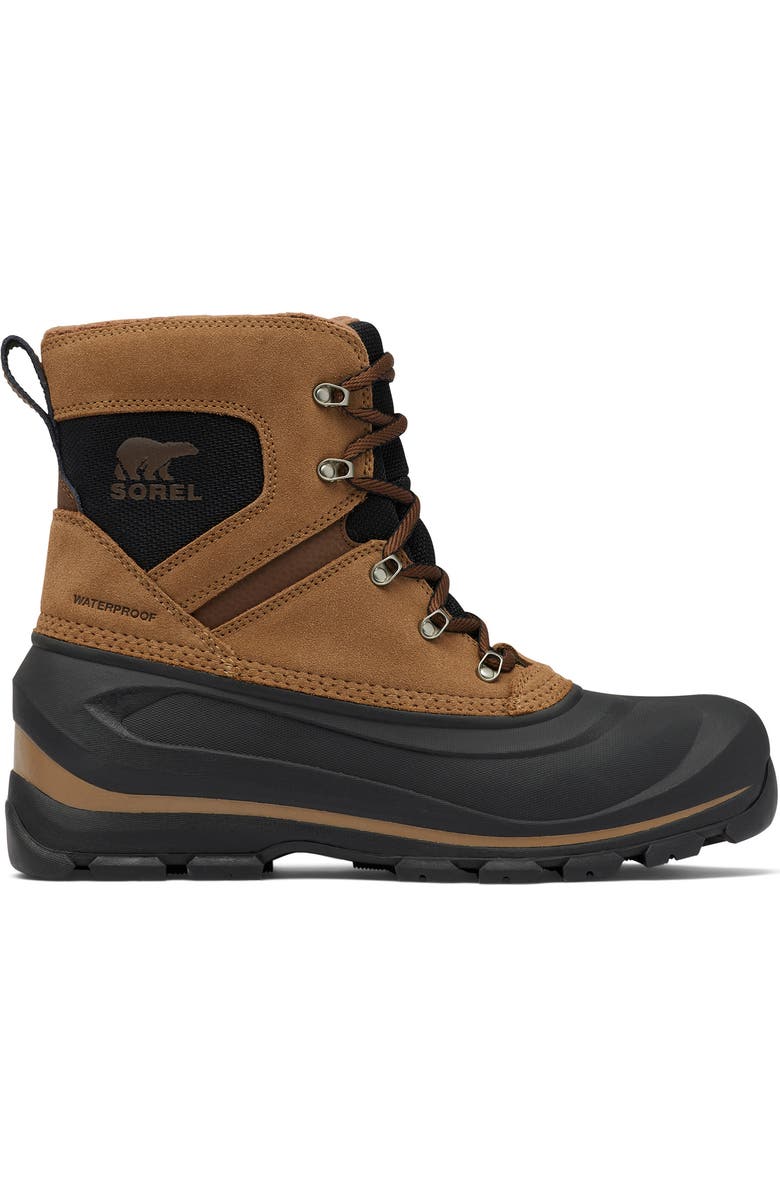 SOREL Buxton Waterproof Snow Boot, Alternate, color, Delta/ Black