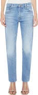 MOTHER Hiker Hover Mid Rise Slim Straight Leg Jeans
