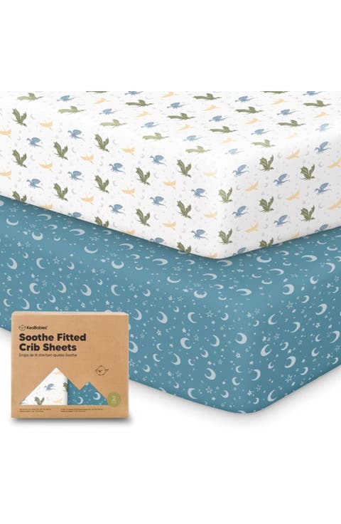 Soothe Fitted Crib Sheet