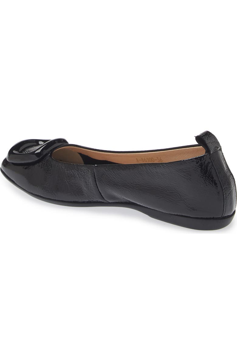 Wonders Ballet Flat, Alternate, color, Lack Black