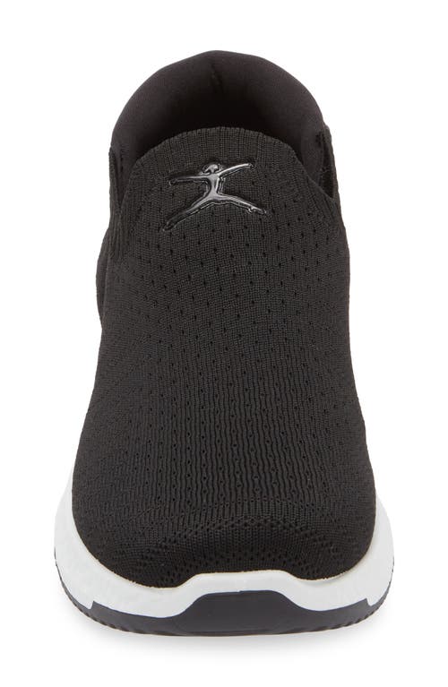Danskin Textured Slip-on Sneaker In Black