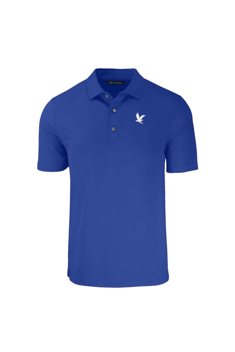 Men's Cutter & Buck Royal Embry-Riddle Eagles Big & Tall Forge Eco Stretch Recycled Polo, Alternate, color, Royal