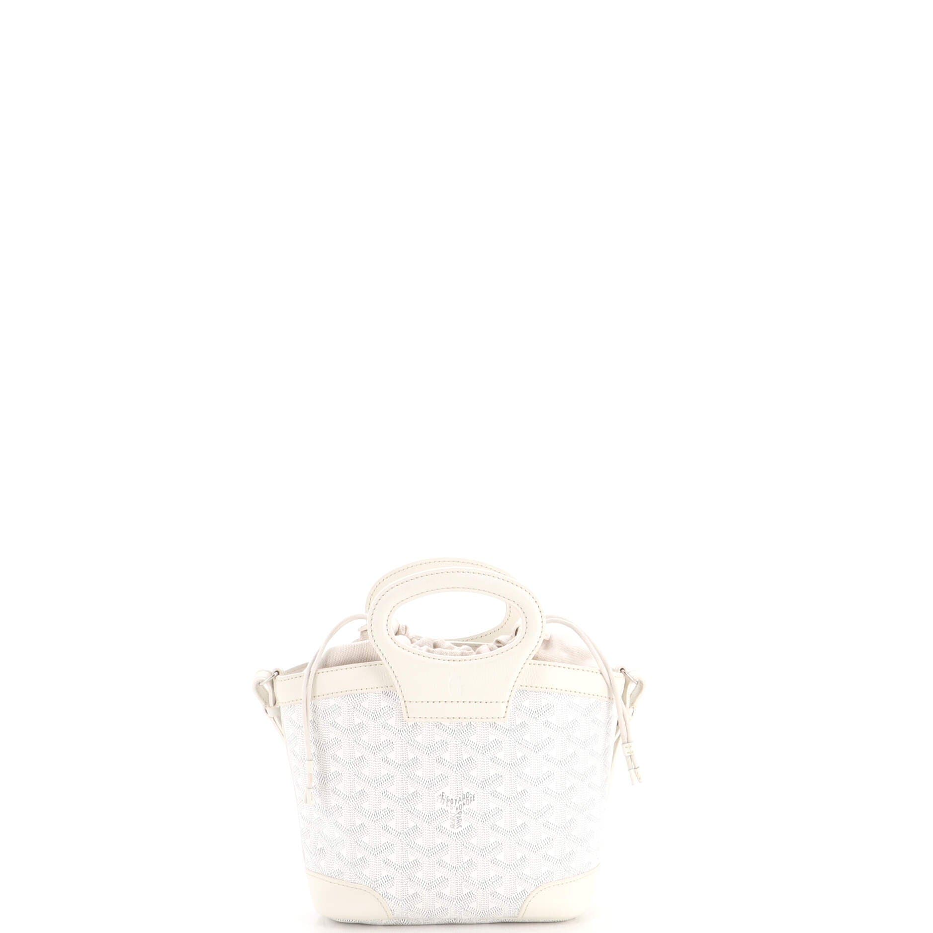 Beluga Bag Coated Canvas Mini, Alternate, color, White