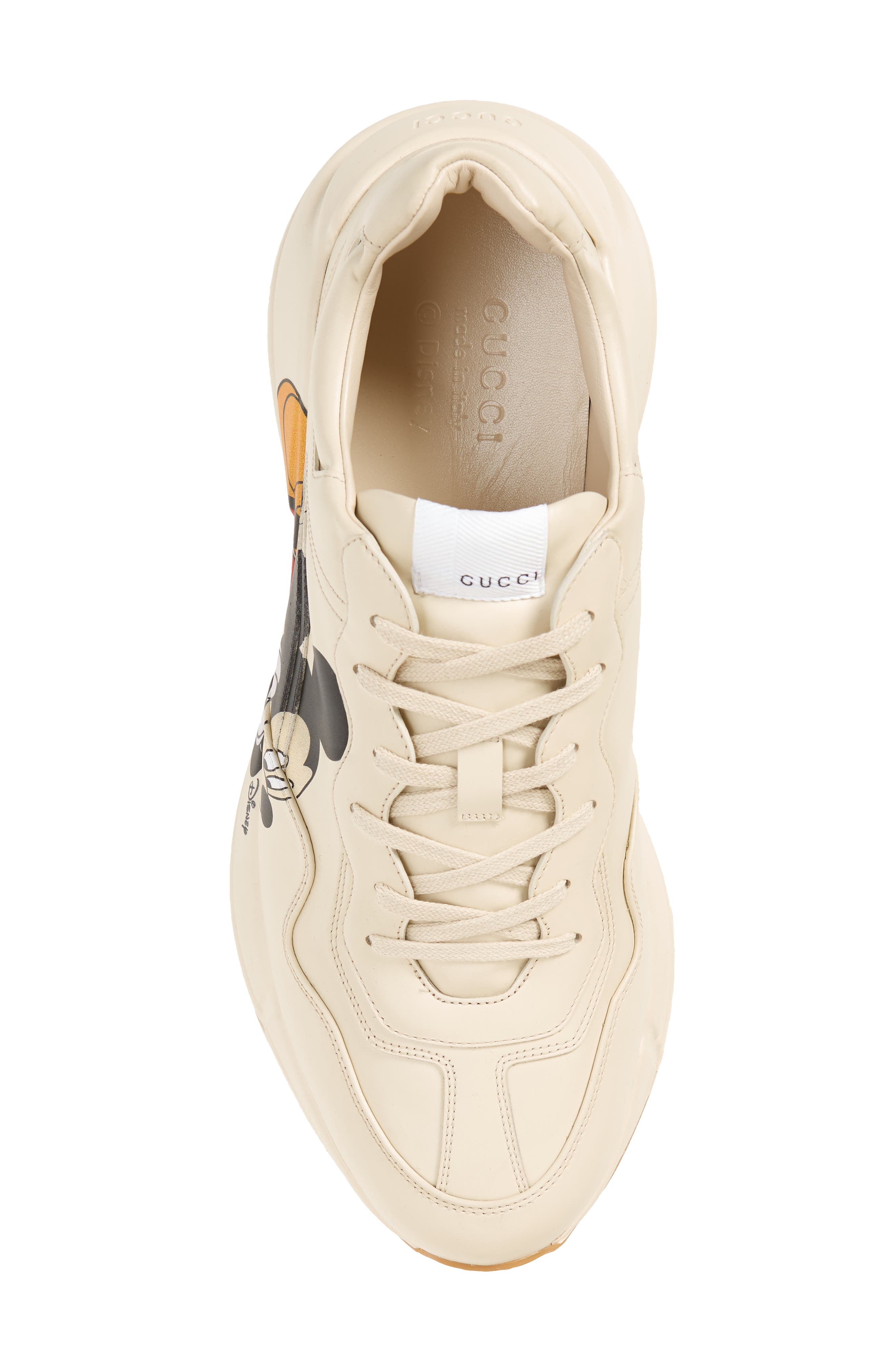 Gucci x Disney Rhyton Mickey Mouse Sneaker, Alternate, color, 