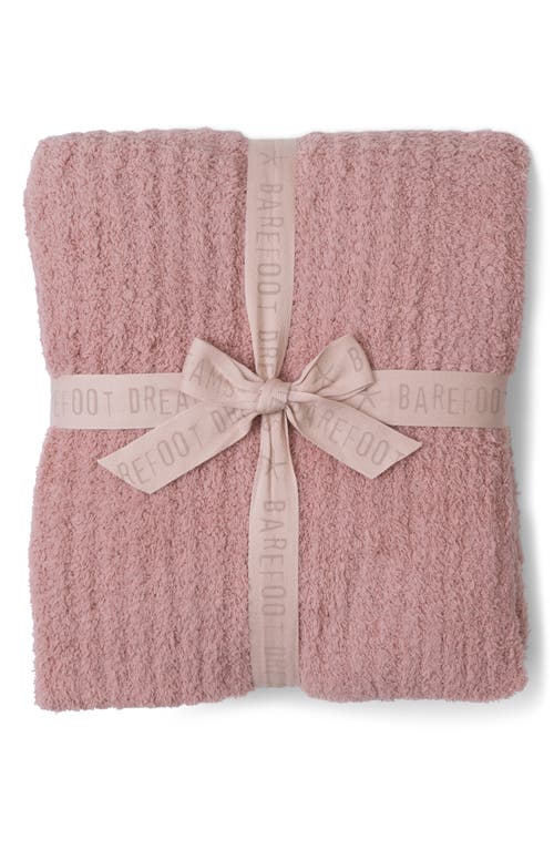 Barefoot Dreams Cozychic Throw In Pink