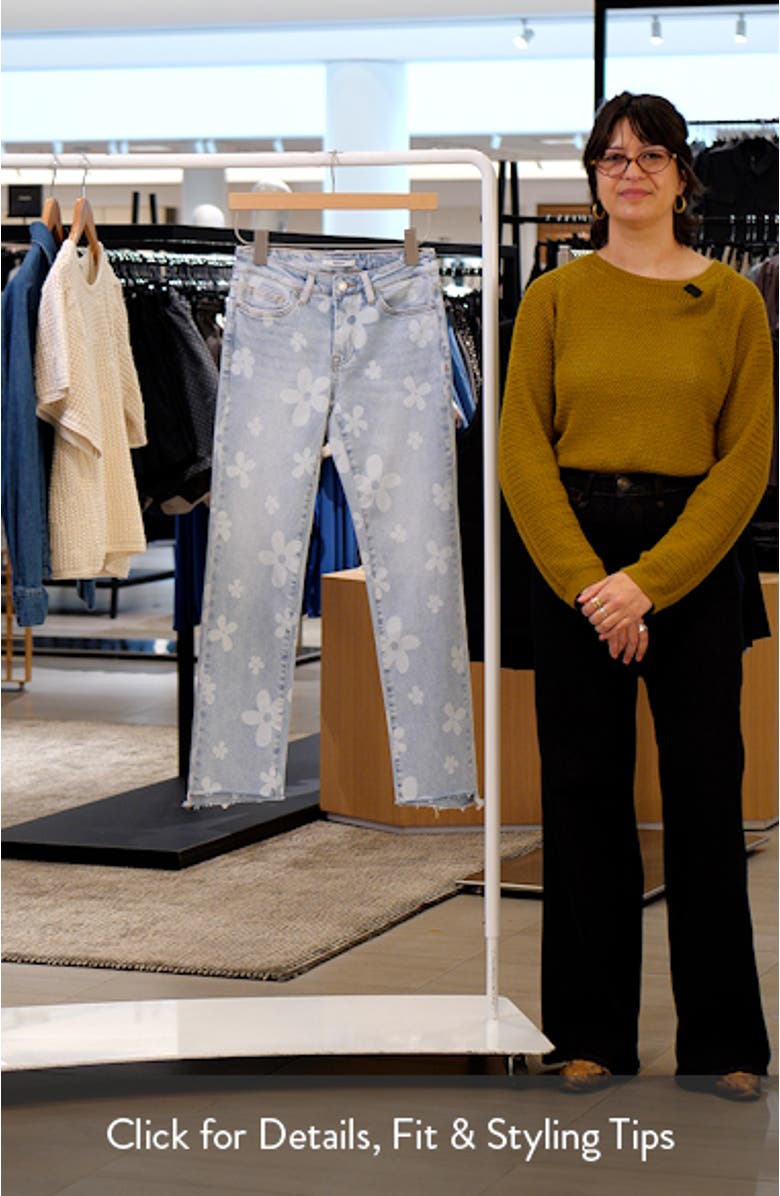 Ankle Straight Leg Jeans, sales video thumbnail