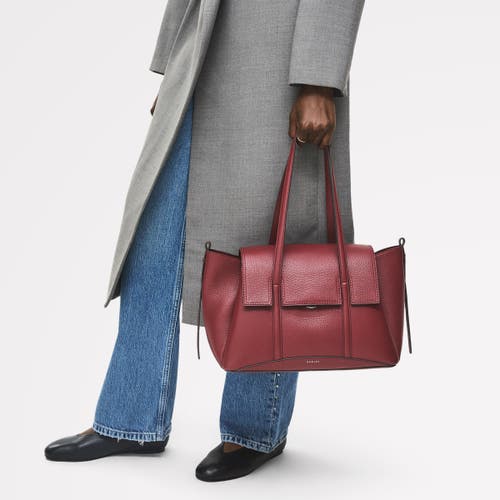 Radley The Chancery Medium Flapover Shoulder Bag In Red