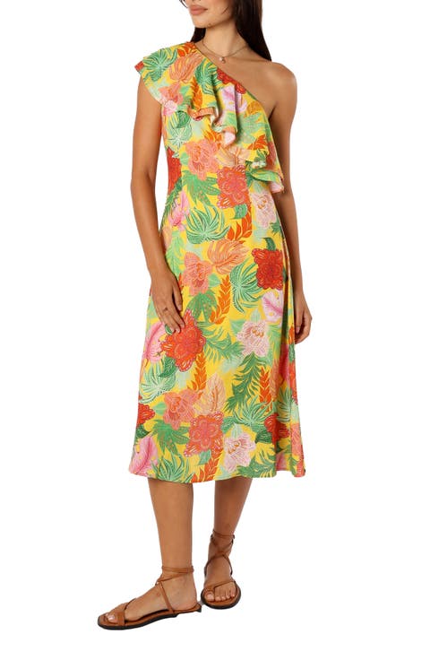 Kalama One-Shoulder Dress