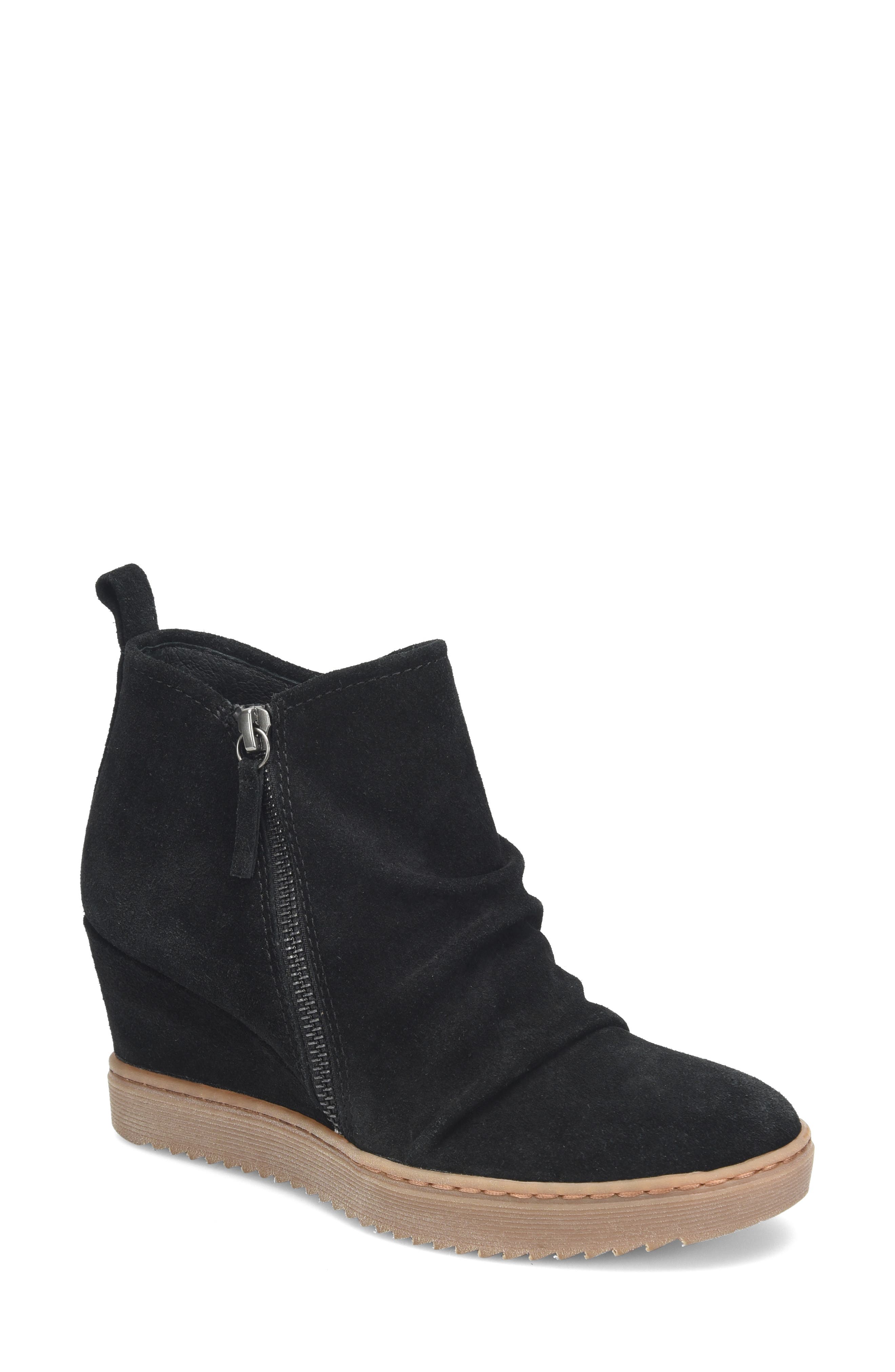 Söfft Shera Water Resistant Wedge Bootie, Main, color, 