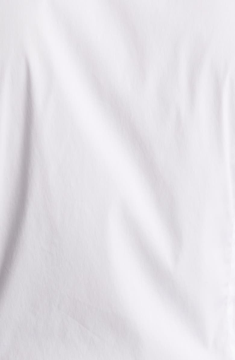 BOSS Hank Slim Fit Cotton Blend Dress Shirt, Alternate, color, White