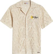 VERYRARE Paisleys Crochet Camp Shirt
