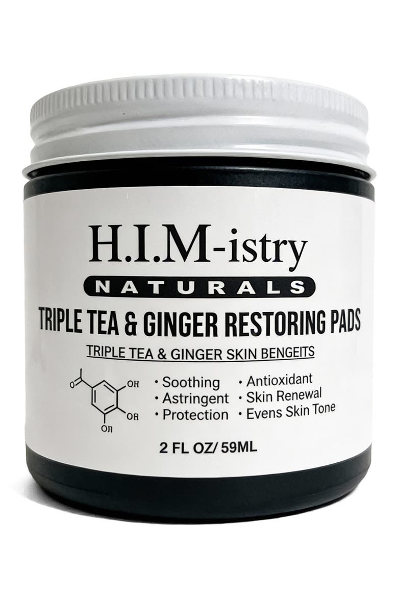 Triple Tea Ginger Toner Pads, Main, color, NO COLOR