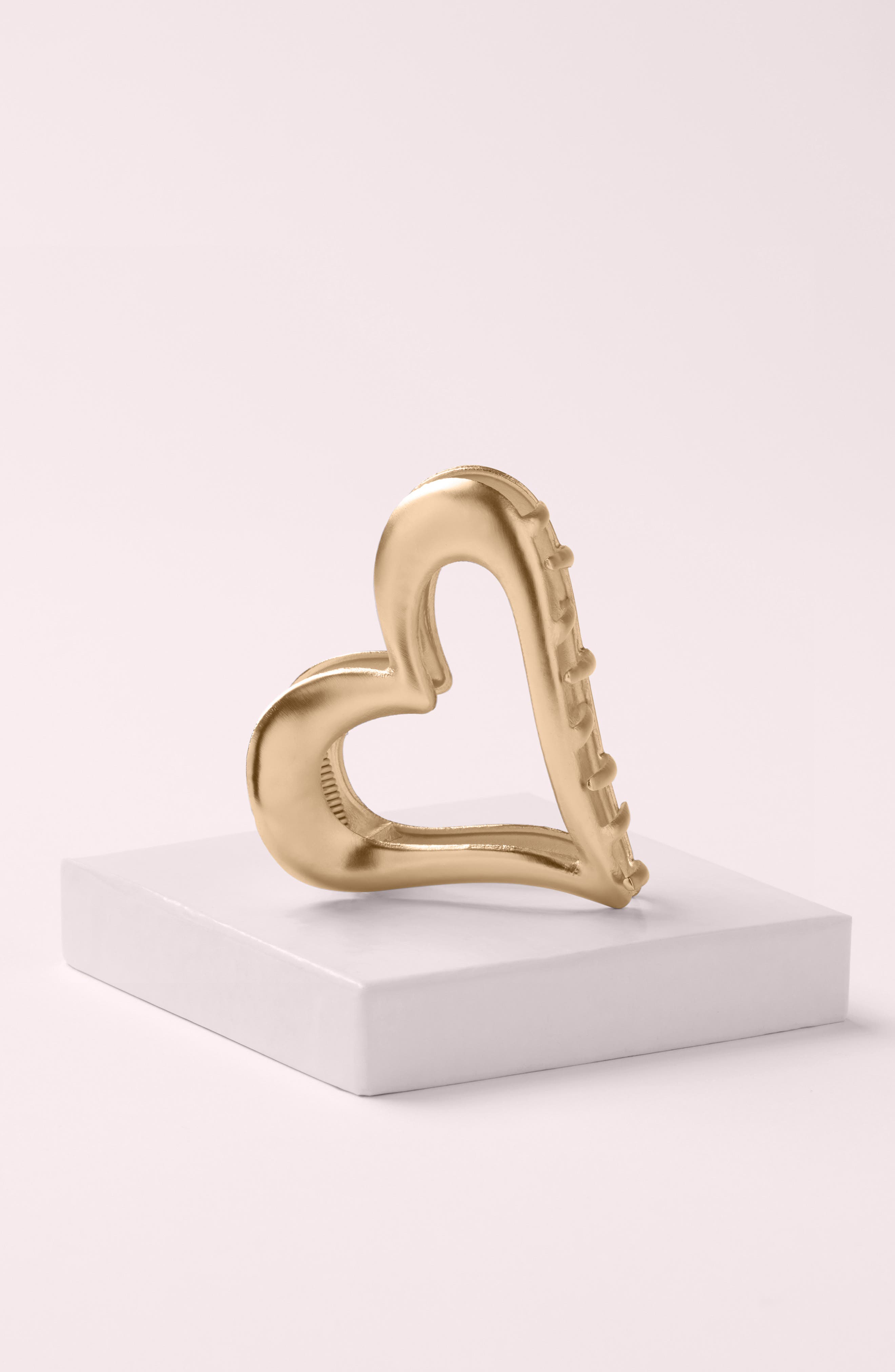 The Hair Edit Gilded Romance Heart Claw Clip | Nordstromrack