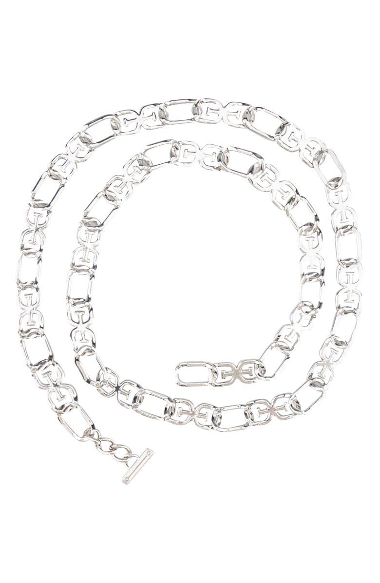 Sam Edelman Logo Chain Link Belt, Alternate, color, 