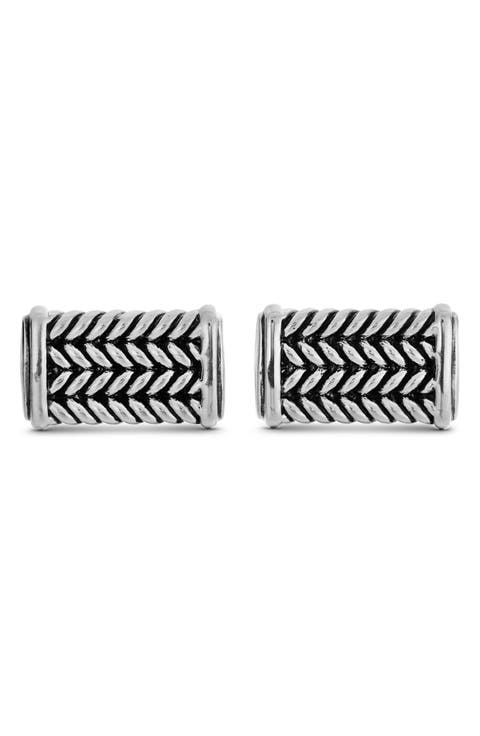 Chevron Cuff Links