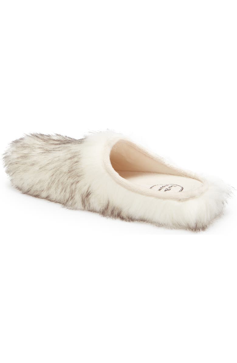 Toni Pons Maui Faux Fur Slipper, Alternate, color, Husky