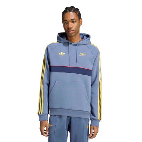 Men's adidas Originals Blue Arsenal Icon Hoodie