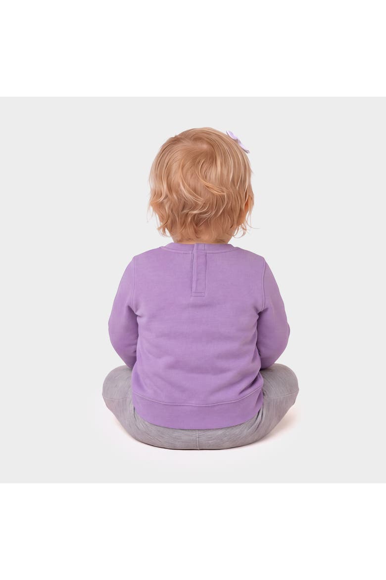 Wicked Cute Bold Infant Crew Fleece Sweatshirt, Alternate, color, Lavender