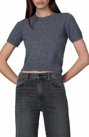 The Steph Shrunken Short Sleeve Sweater