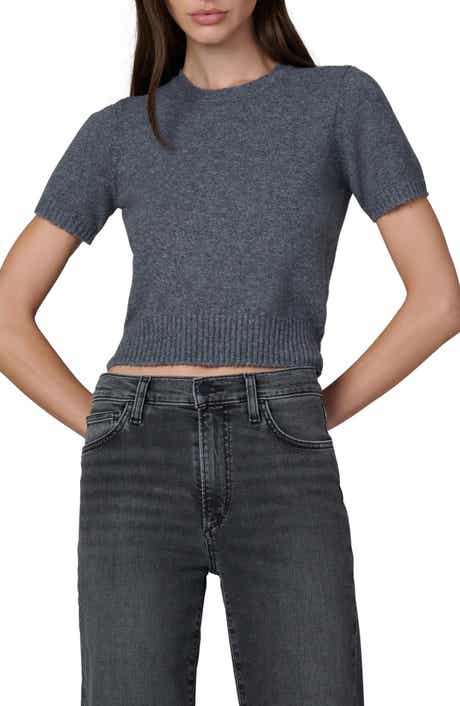 The Steph Shrunken Short Sleeve Sweater