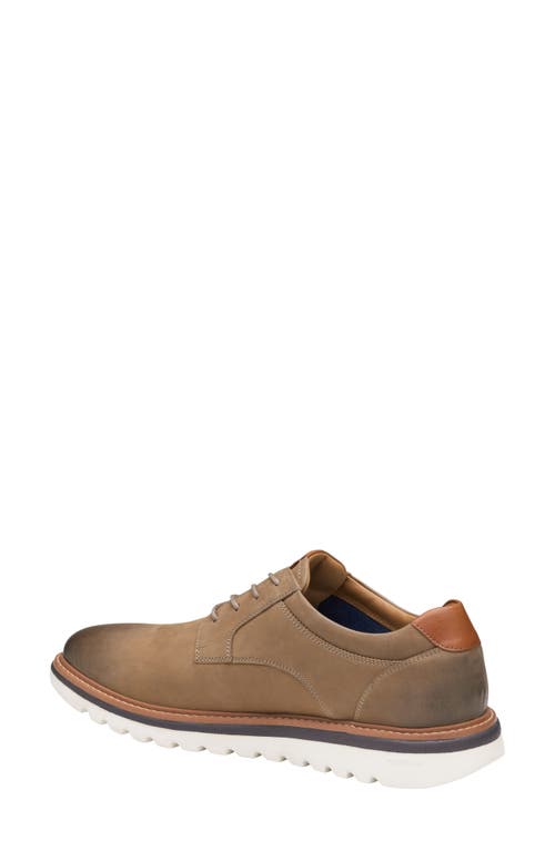 Johnston & Murphy Braydon Plain Toe Derby In Brown