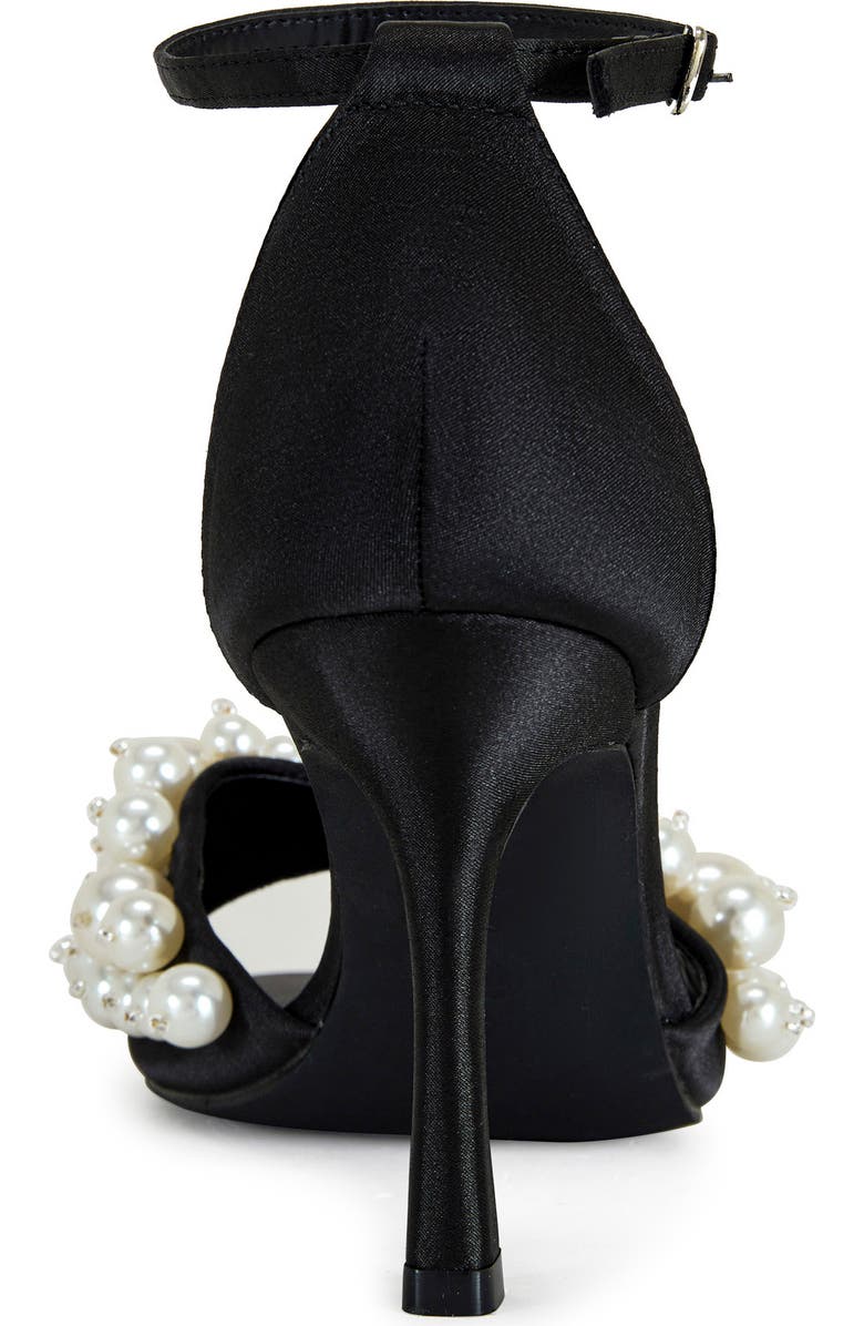 AZALEA WANG Romily Ankle Strap Sandal, Alternate, color, Black