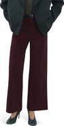 MANGO Seamed High Waist Wide Leg Jeans