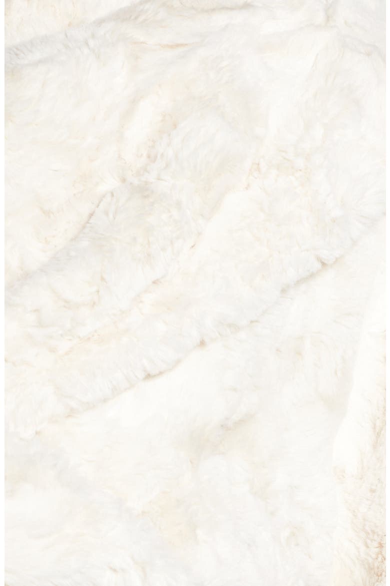 Faux Fur Stole, Alternate, color, IVORY