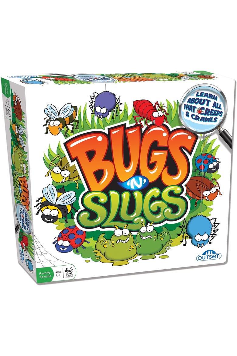 Bugs N Slugs Board Game, Main, color, Multicolored