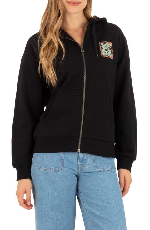 Hawaiian Kisses Full Zip Graphic Hoodie
