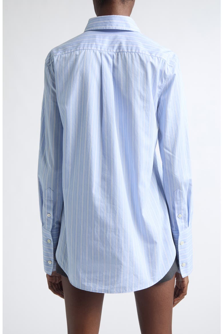 Sunflower Cotton Shirt, Alternate, color, BLUE MULTI