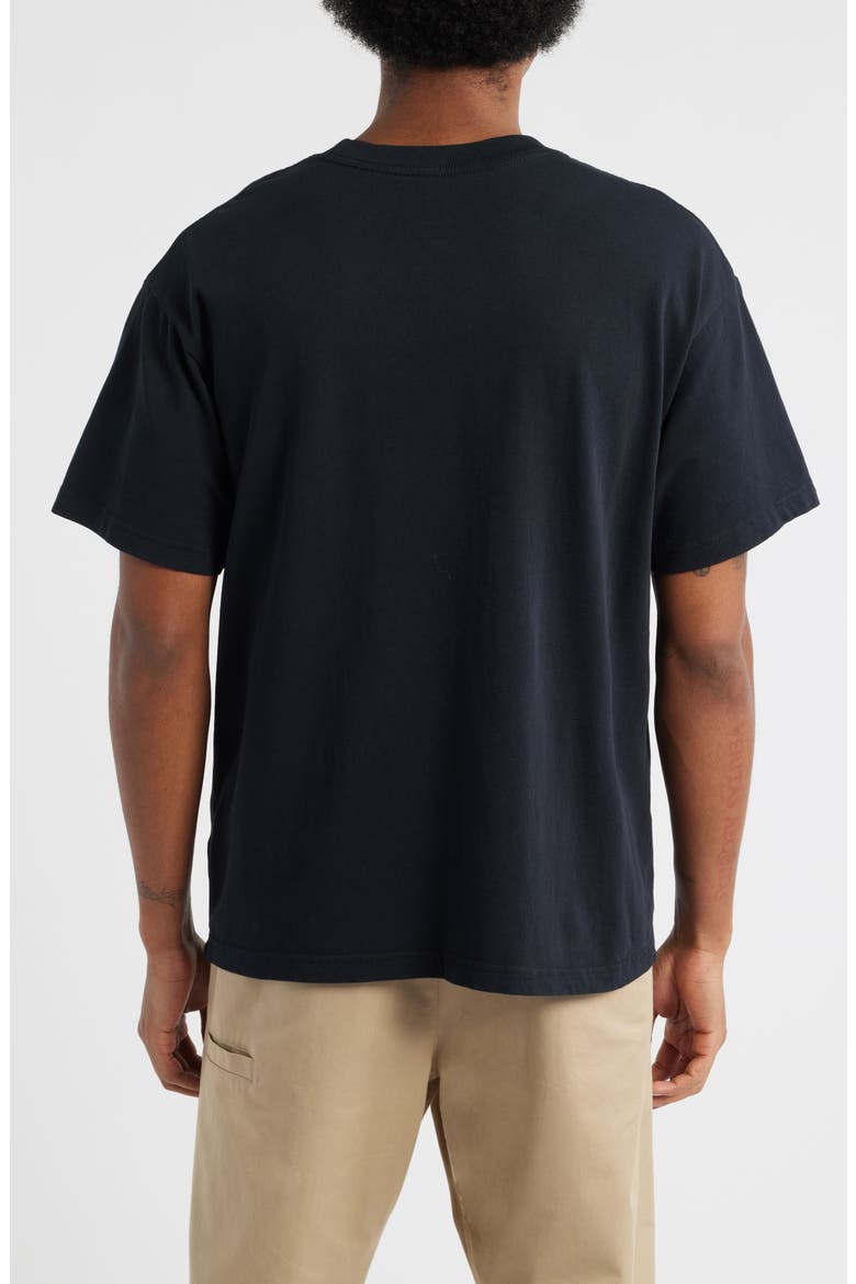 Creative Arts Logo Cotton Graphic T-Shirt, Alternate, color, BLACK