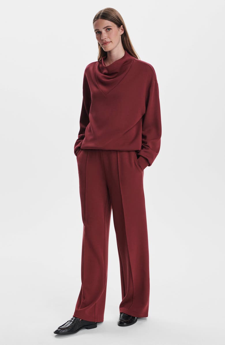 Varley The Wide Leg 30-Inch Pants, Alternate, color, New Maroon