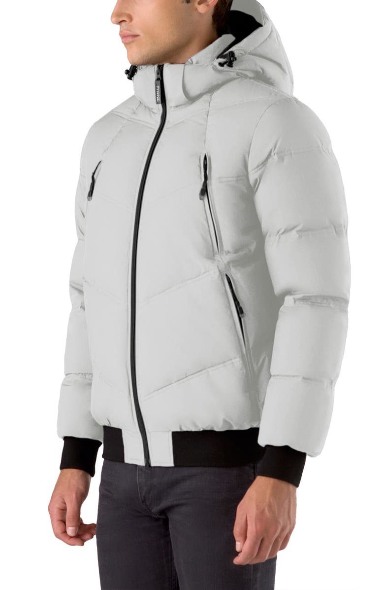 Triple F.A.T. Goose Reizen Men's Down Puffer, Alternate, color, Quiet Grey