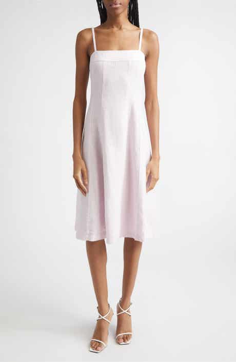 Mitzy Seamed Sleeveless Midi Dress
