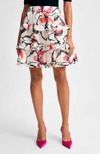 Isaac Mizrahi New York Tiered Ruffle Skirt