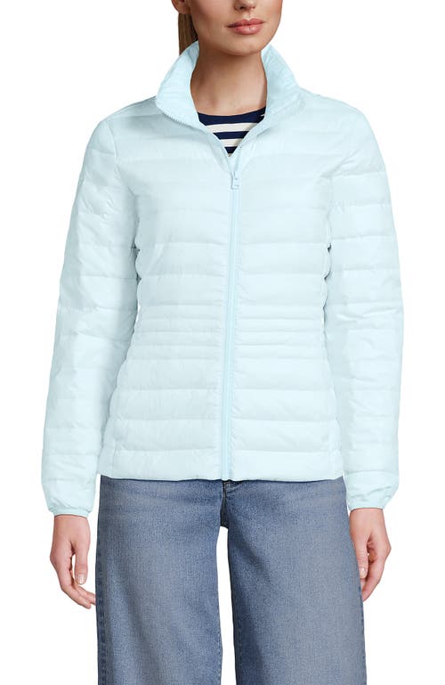 Lands' End Wanderweight Ultralight Packable Down Jacket In Blue