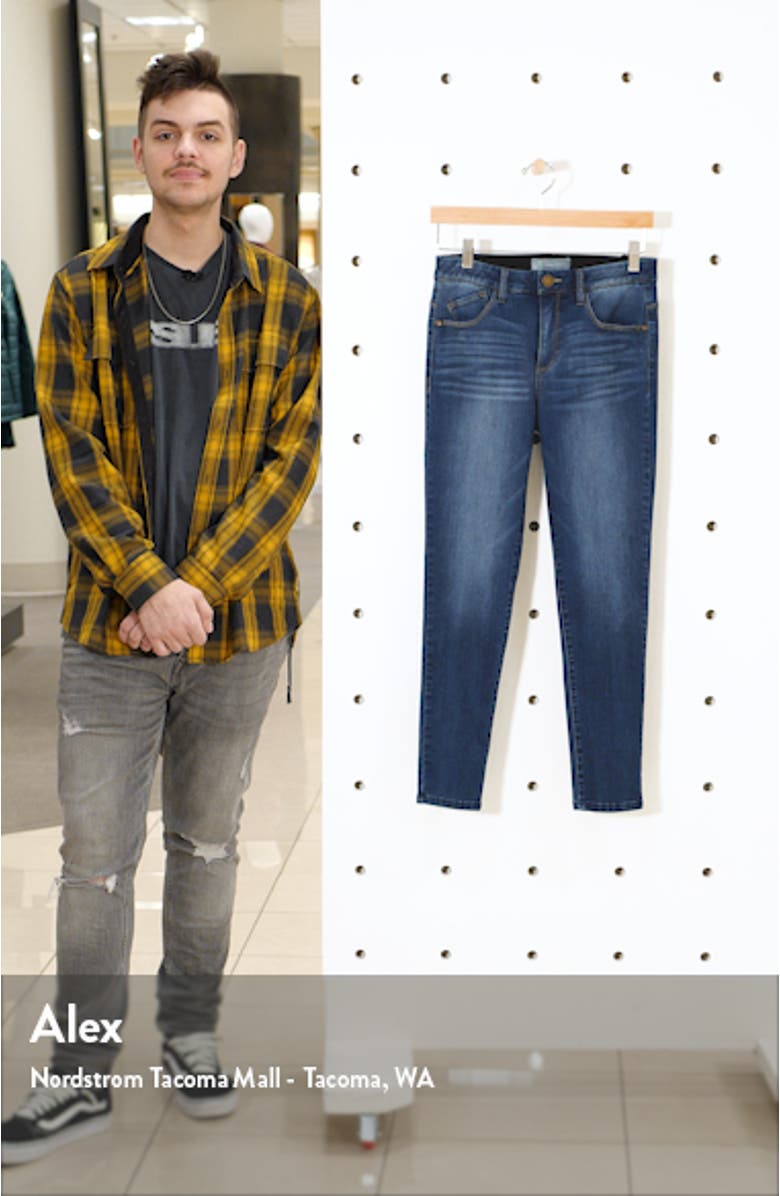 Ab-Solution High Waist Crop Jeans, sales video thumbnail