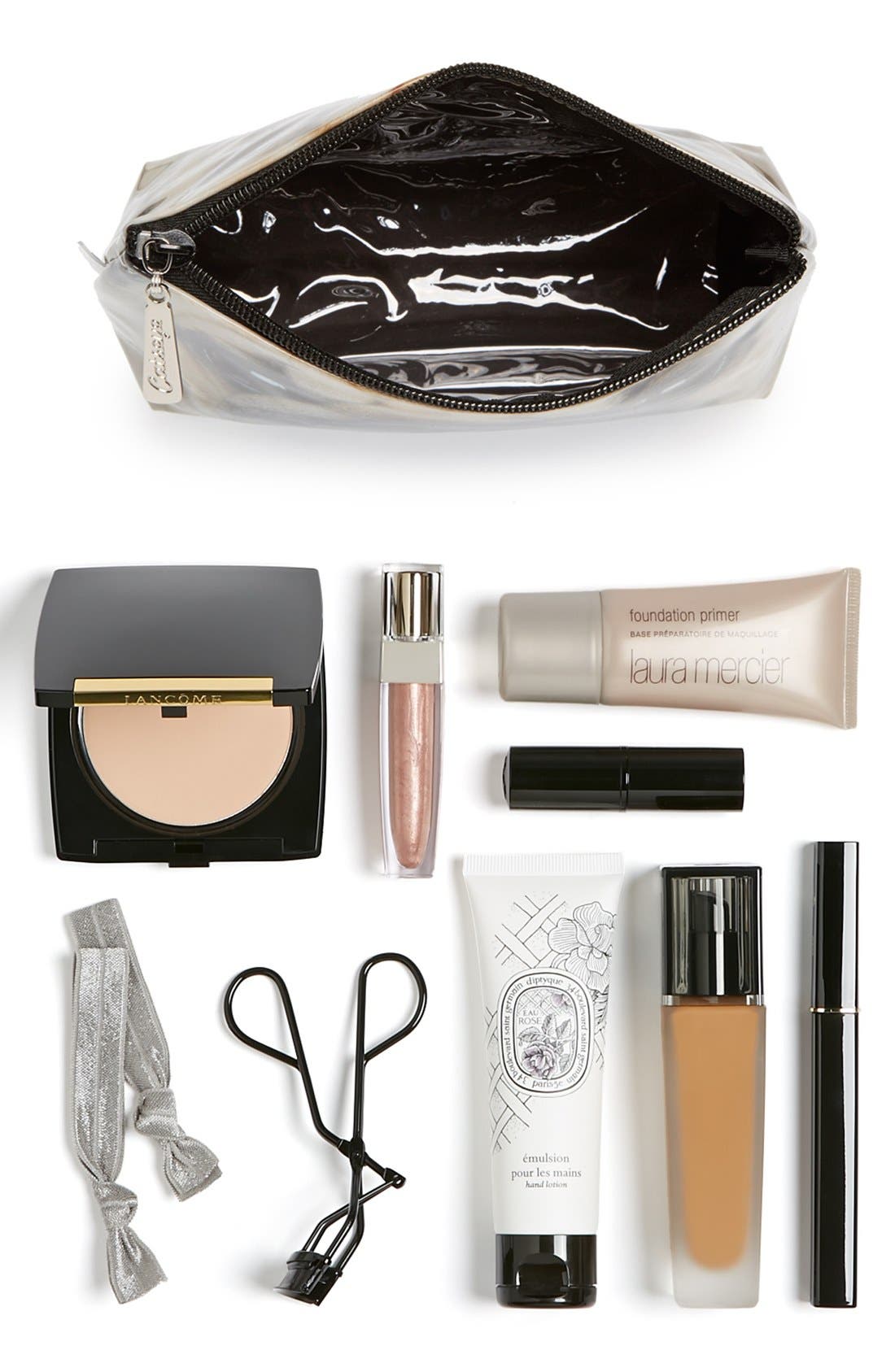 'Small Pug' Cosmetics Bag, Alternate, color, PUG