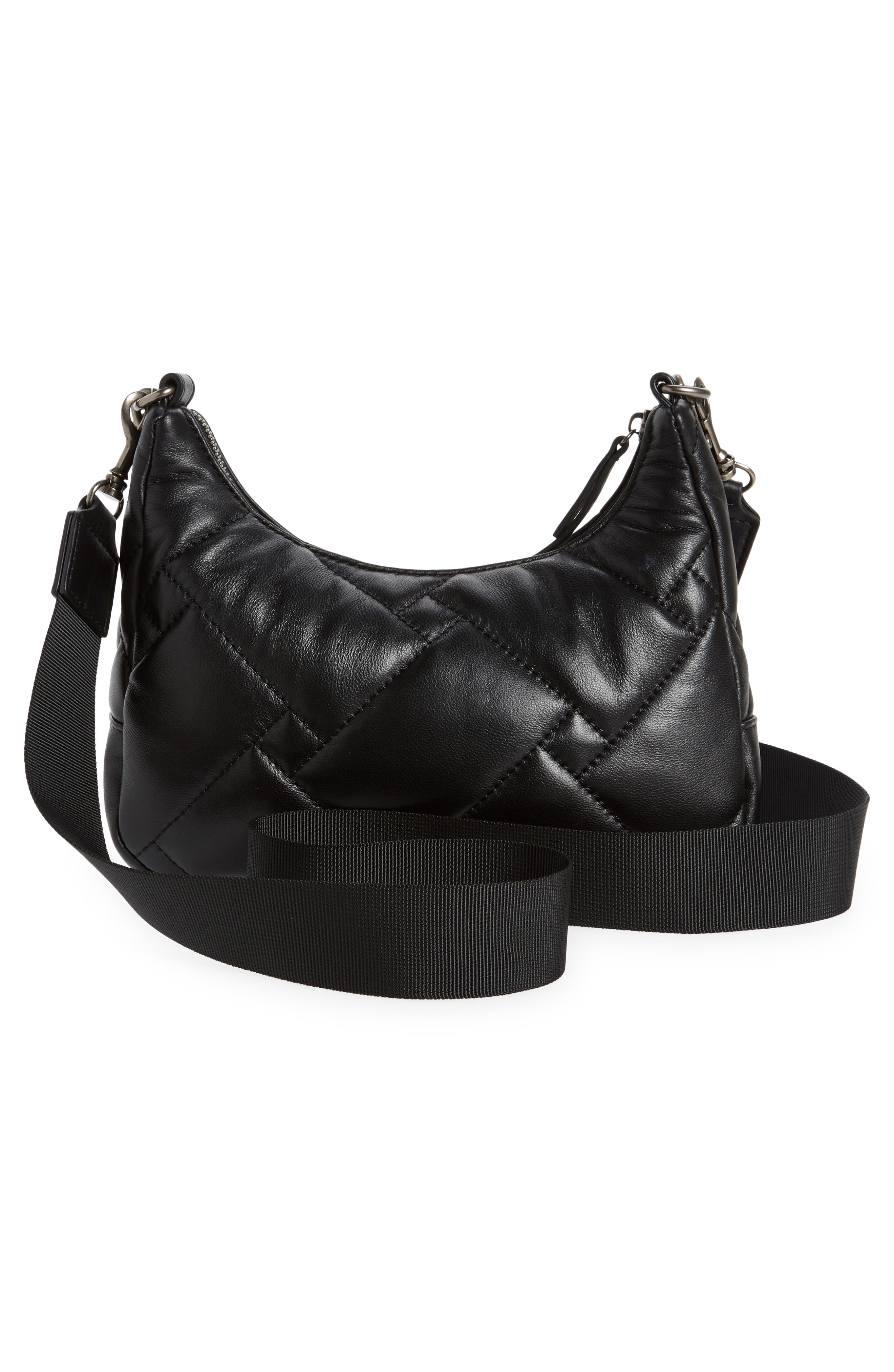 Kurt Geiger London Quilted Leather Crossbody Bag, Alternate, color, 